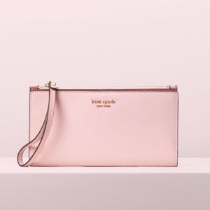 kate spade spencer wristlet tutu pink